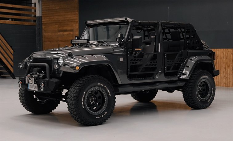 Modelo Jeep Wrangler Grey