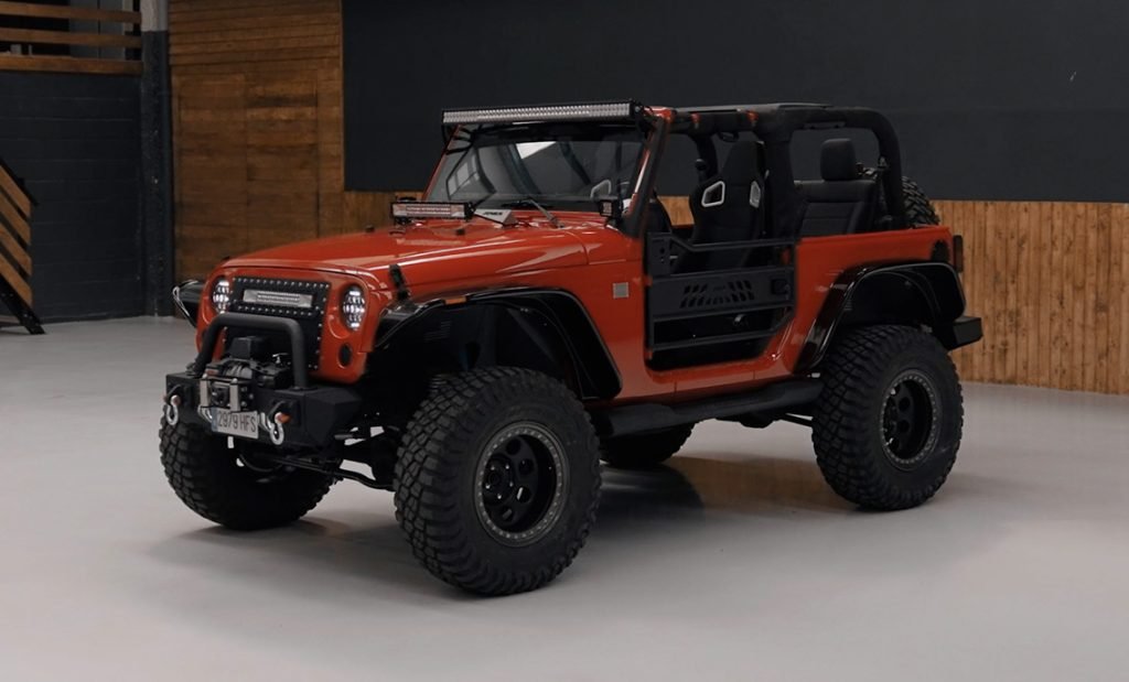 Modelo Jeep Wrangler Red