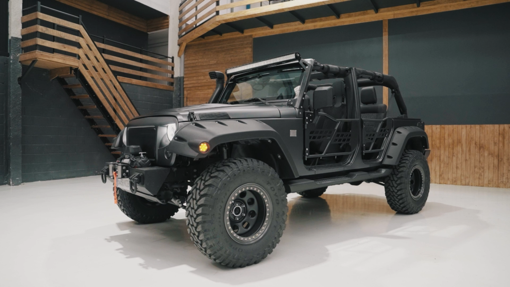 Modelo Jeep Wrangler Matt Grey